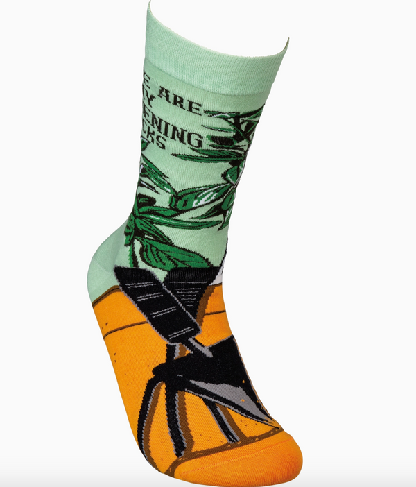 These Are My Gardening Crew Socks