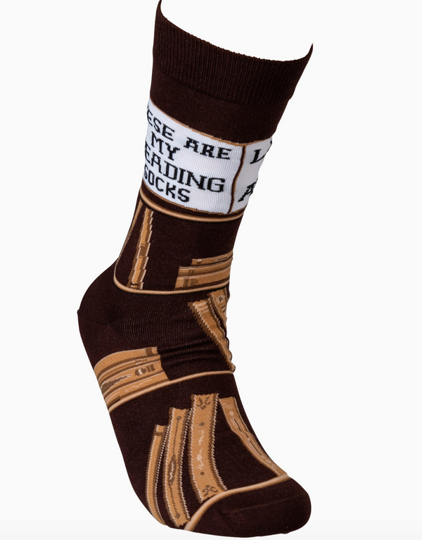These Are My Reading Sock Crew Socks