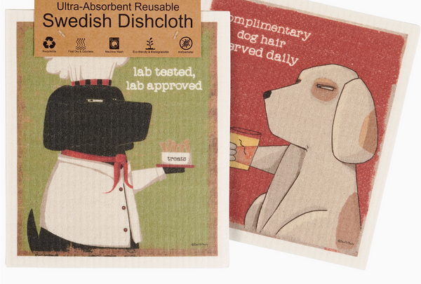 Dogs Swedish Dishcloth Set