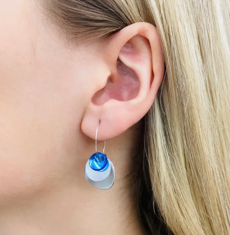 Large Layered Interchangeable Bead Earring