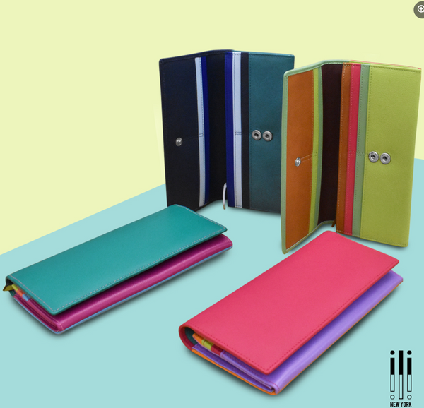 Sage Mix Leather Wallet