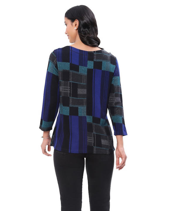 Blue Swing Top