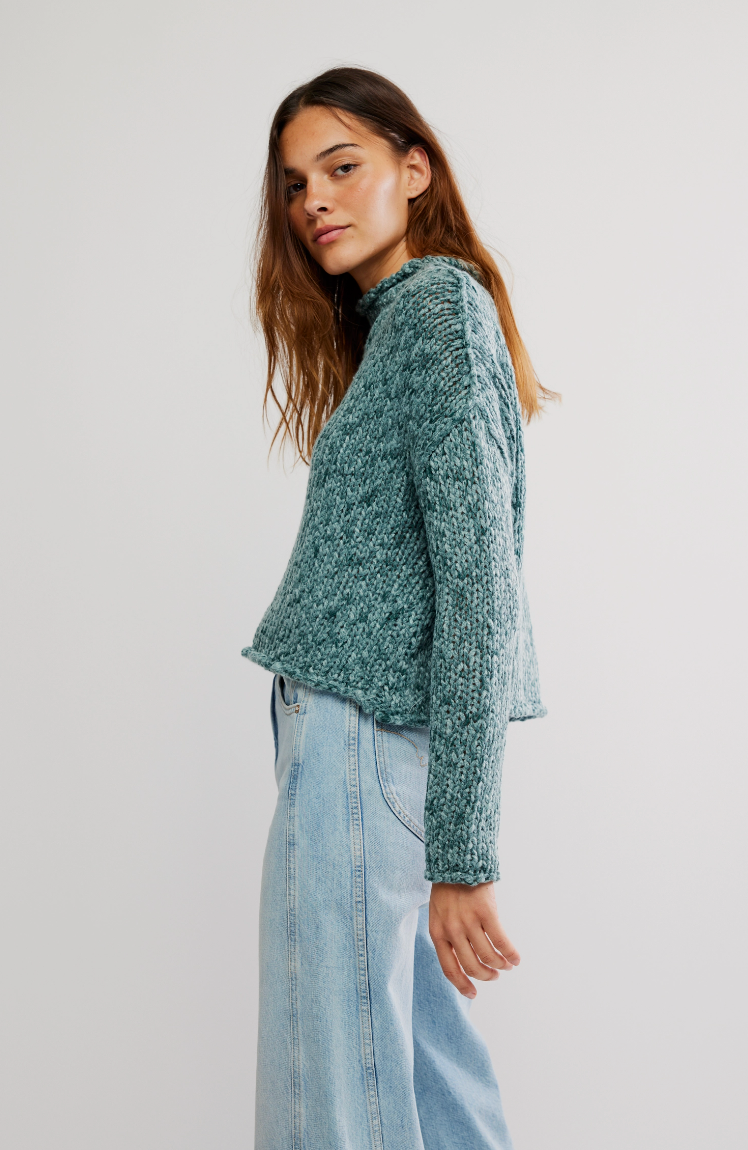 Rainforest Roll Neck Sweater