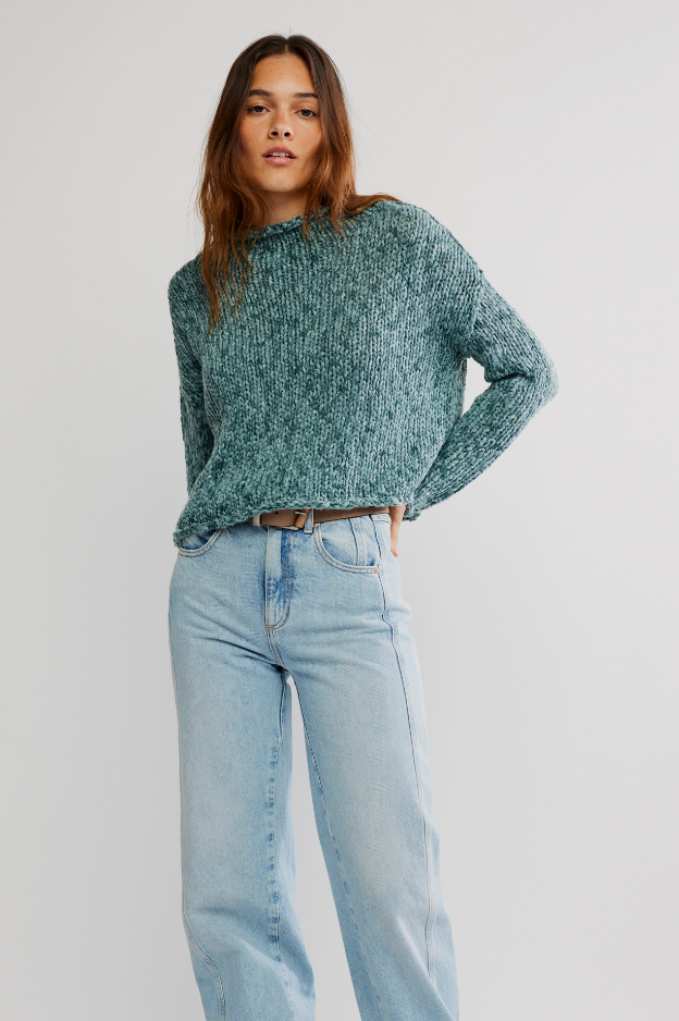 Rainforest Roll Neck Sweater