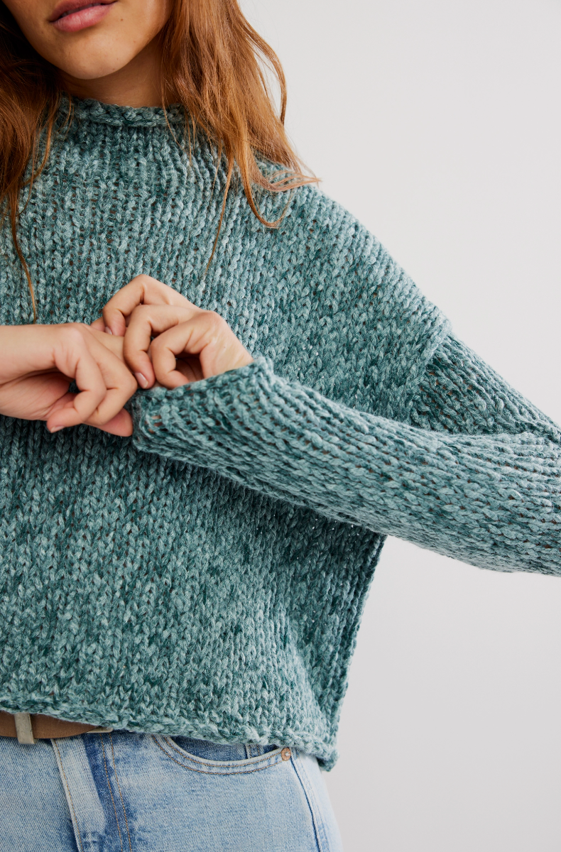 Rainforest Roll Neck Sweater