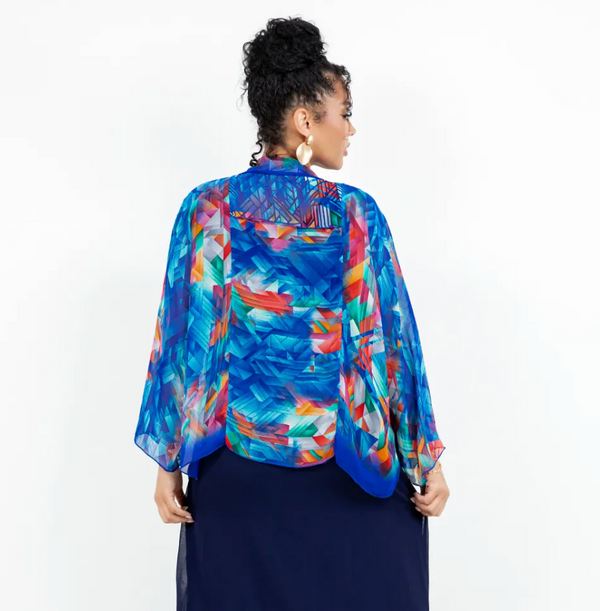 Royal Patchwork Kimono Jacket