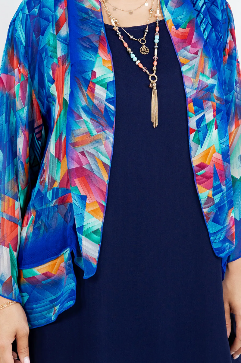 Royal Patchwork Kimono Jacket