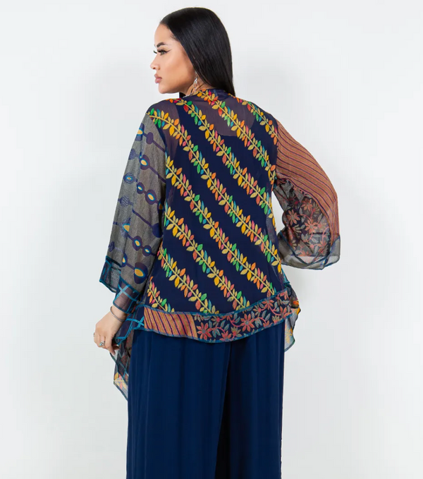 Navy Butterfly Jacket
