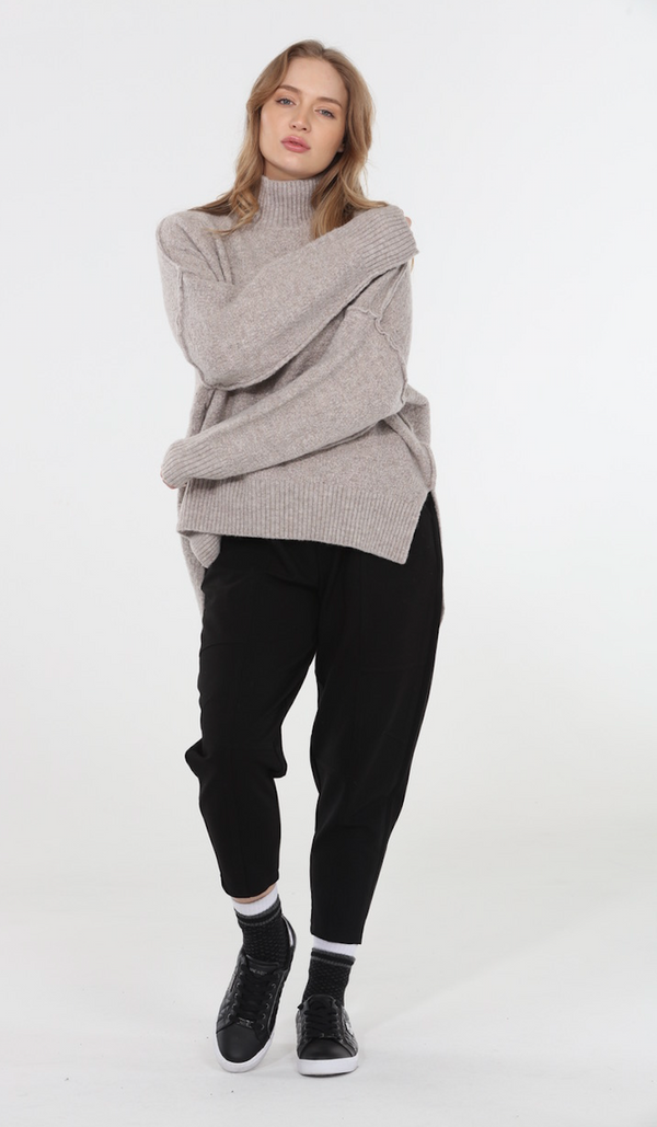Taupe Oversized weater