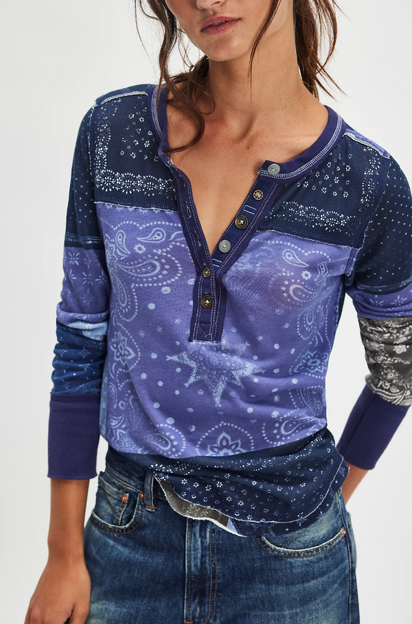 Bandana Patch Henley