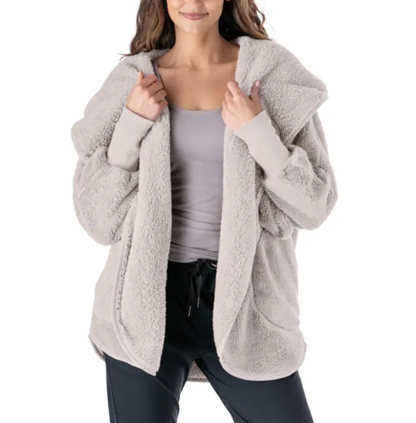 Polar Grey Packable Cardigan