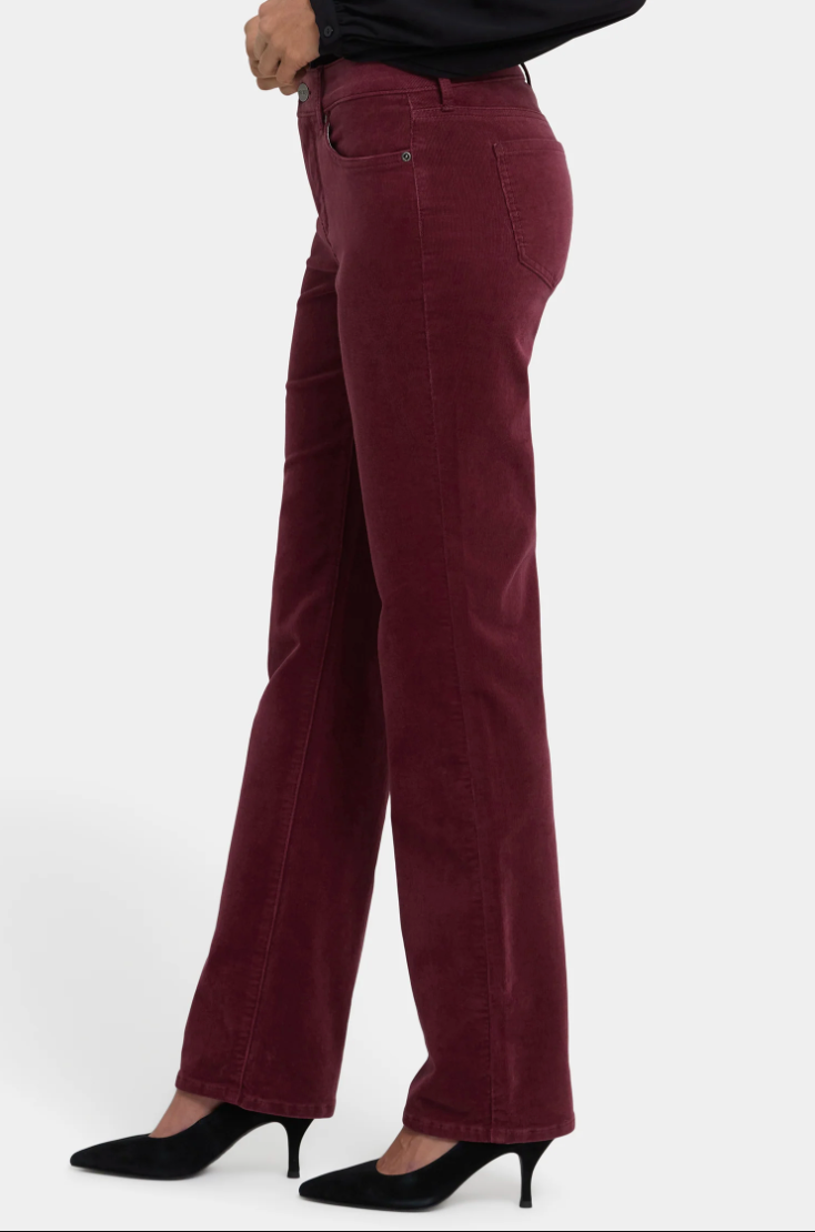 Sienna Red Marilyn Straight Pants