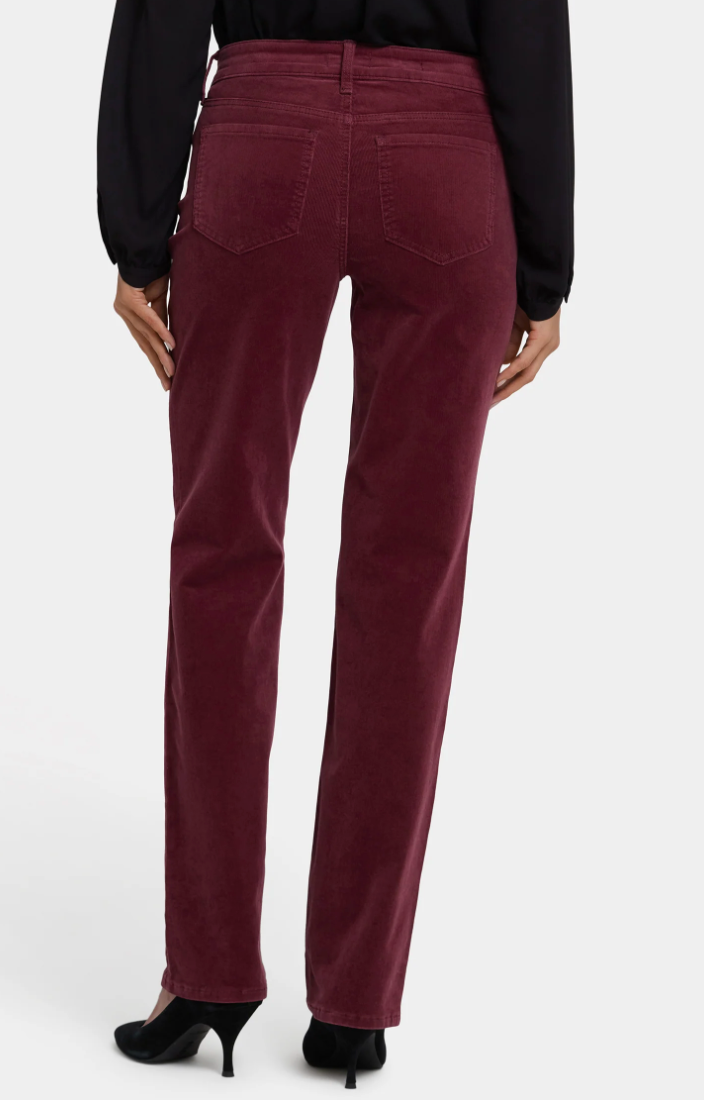 Sienna Red Marilyn Straight Pants