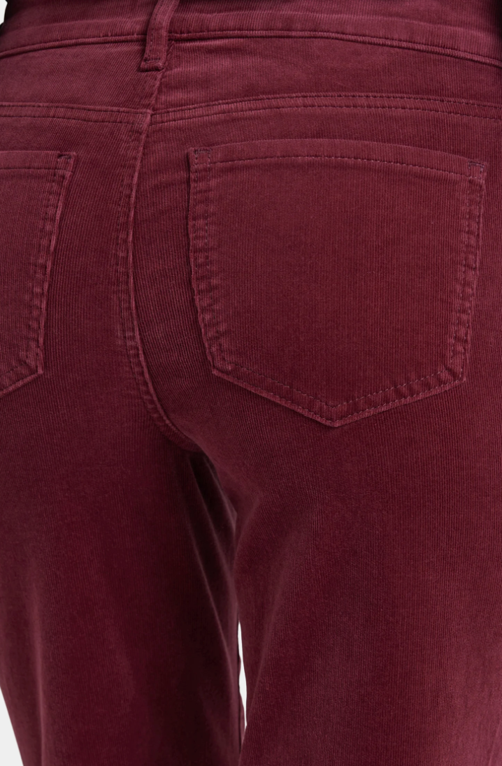 Sienna Red Marilyn Straight Pants