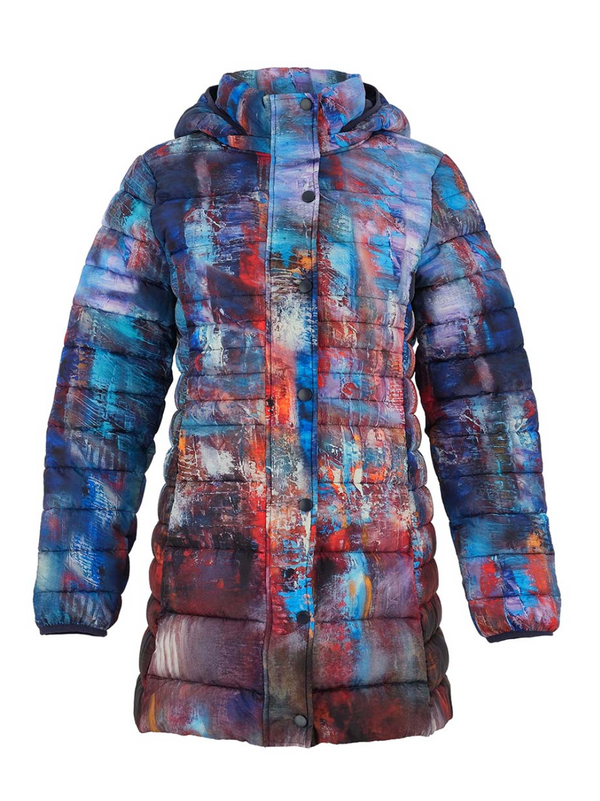 Artful Long Puffer Jacket
