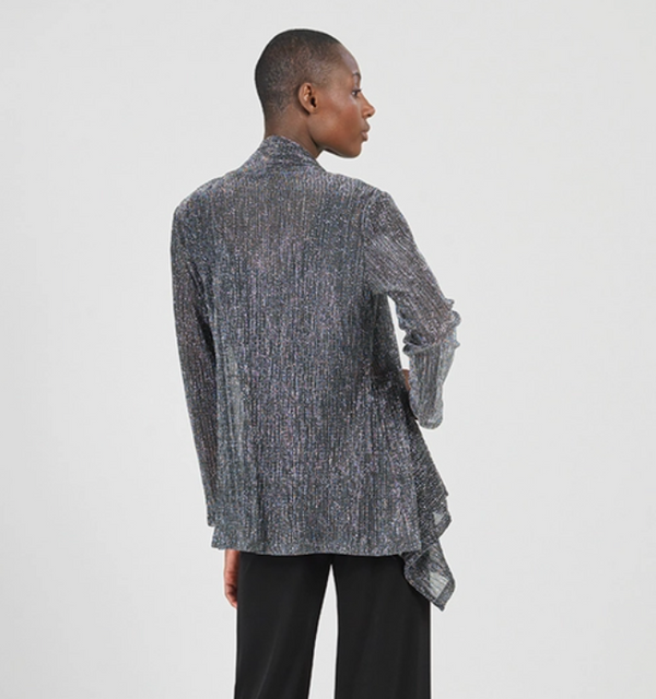 Shimmer Effortless Drape Jacket