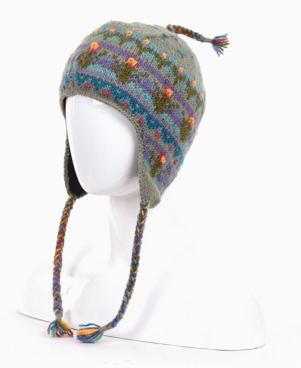 Sage Galena Earflap Hat
