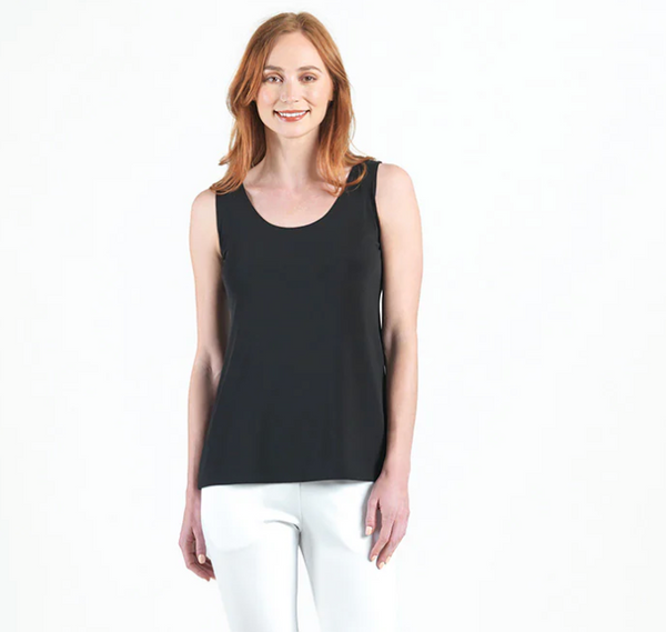 Black Mid Length Tank