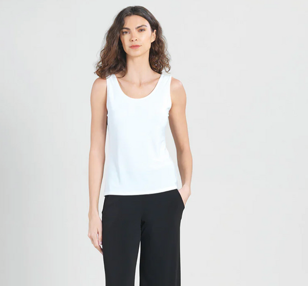 White Reversible Tank
