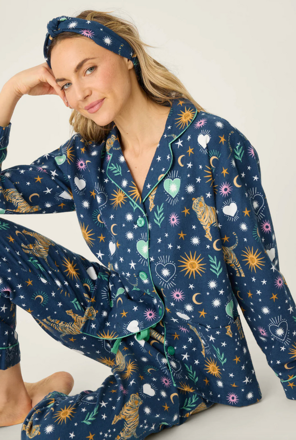 Wild At Heart Flannel PJ Set