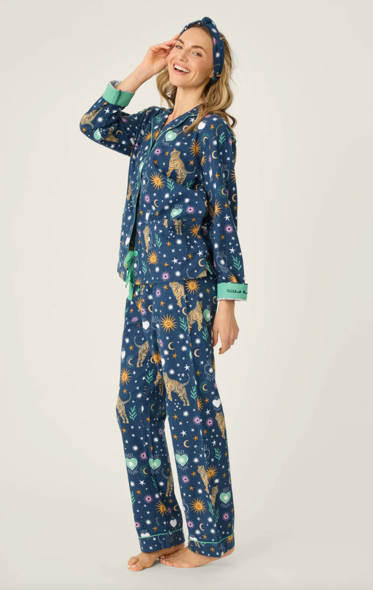 Wild At Heart Flannel PJ Set