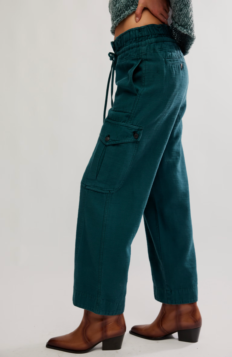 Sea Moss Pull On Cargo Pant