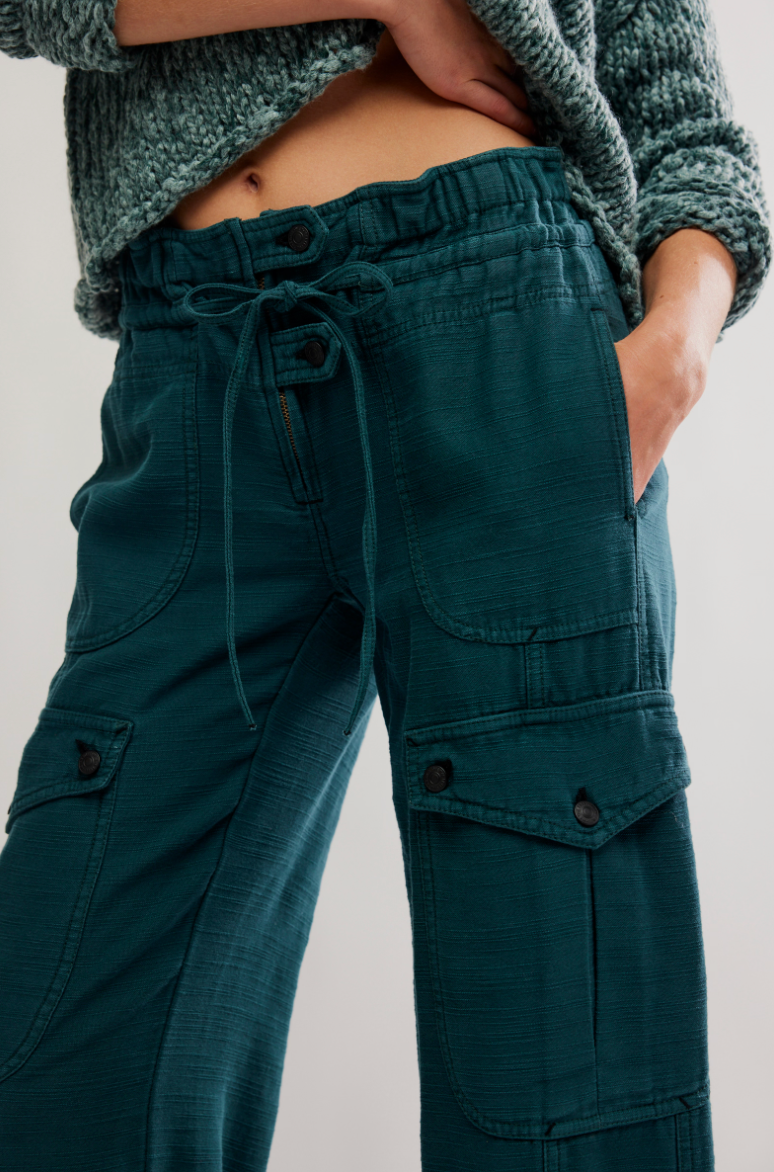 Sea Moss Pull On Cargo Pant