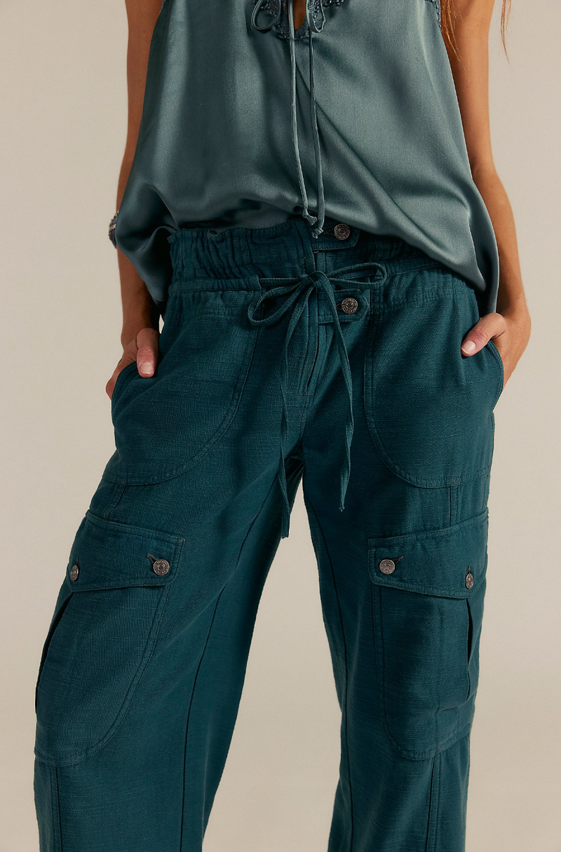 Sea Moss Pull On Cargo Pant