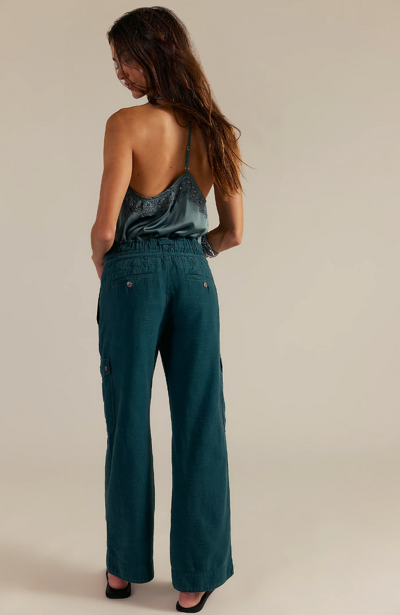 Sea Moss Pull On Cargo Pant