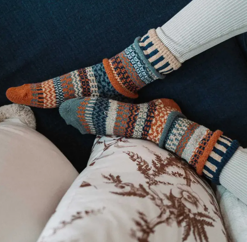 Nutmeg Mismatch Sock