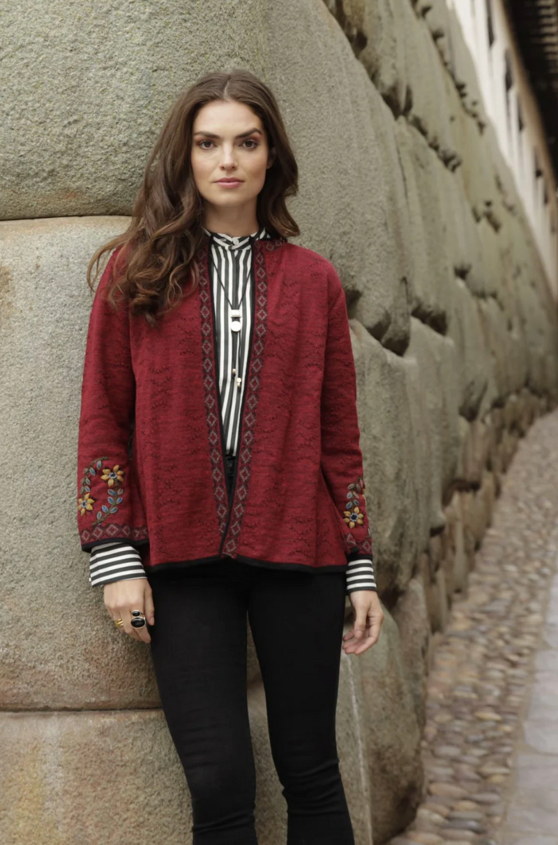 Tokyo Reversible Open Cardigan