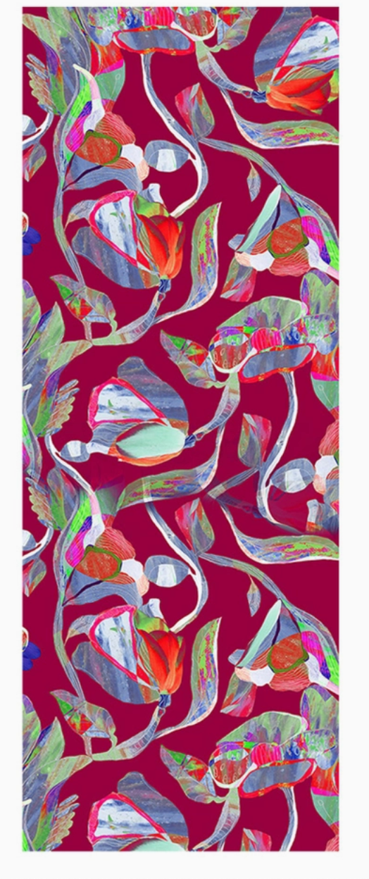 Ruby Cotton Scarf