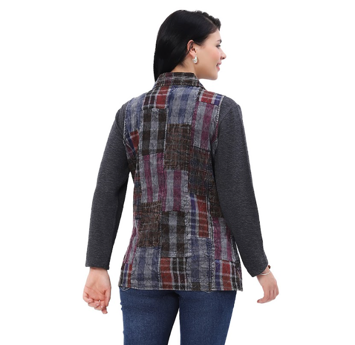 Checkered Reversible Vest