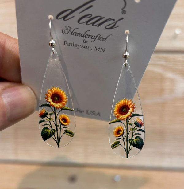 Sunflower Earrings
