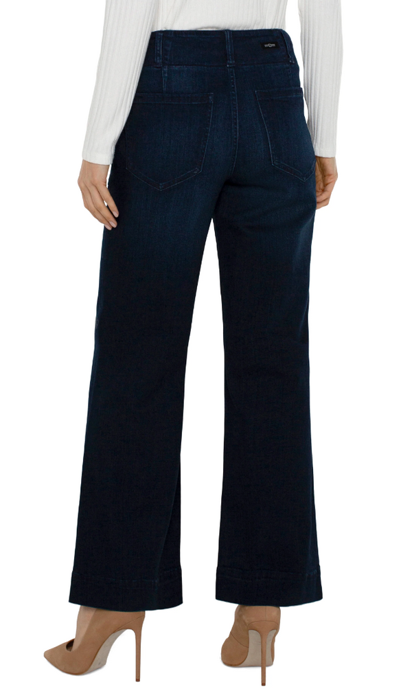 Summit Patch Pocket Wide Leg Jean