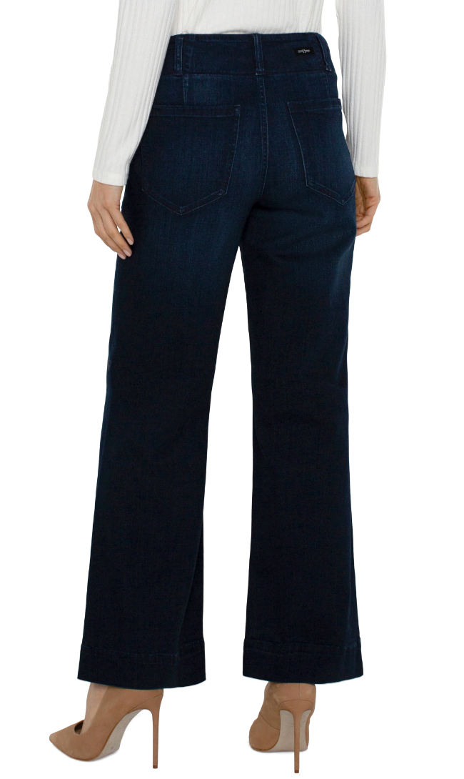Summit Patch Pocket Wide Leg Jean