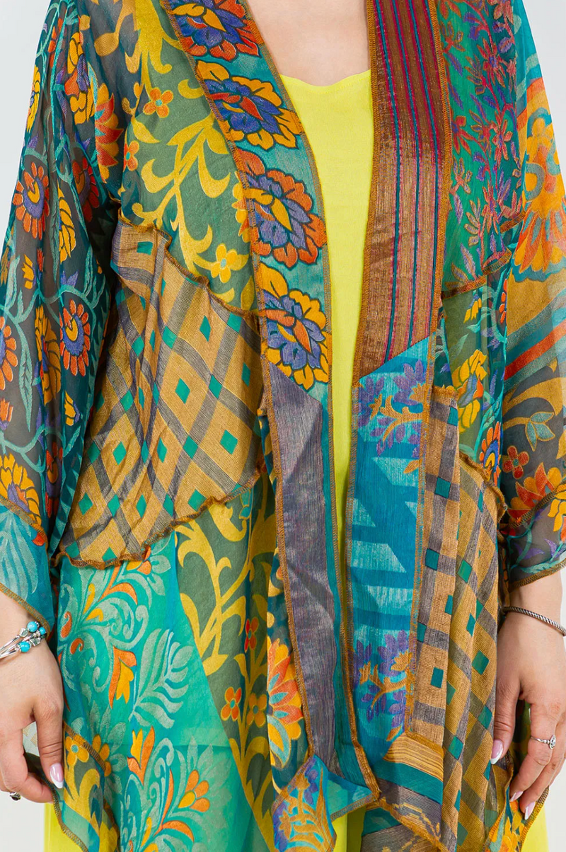 Teal Butterfly Jacket