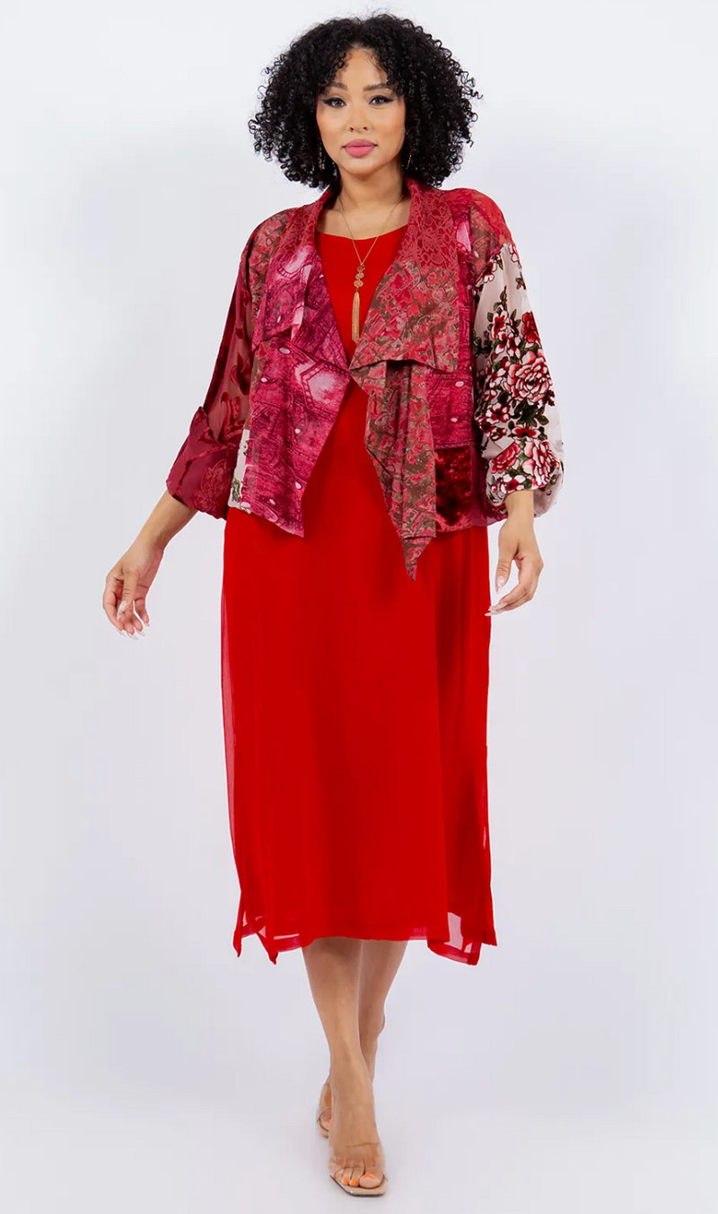 Berries Cropped Jacket