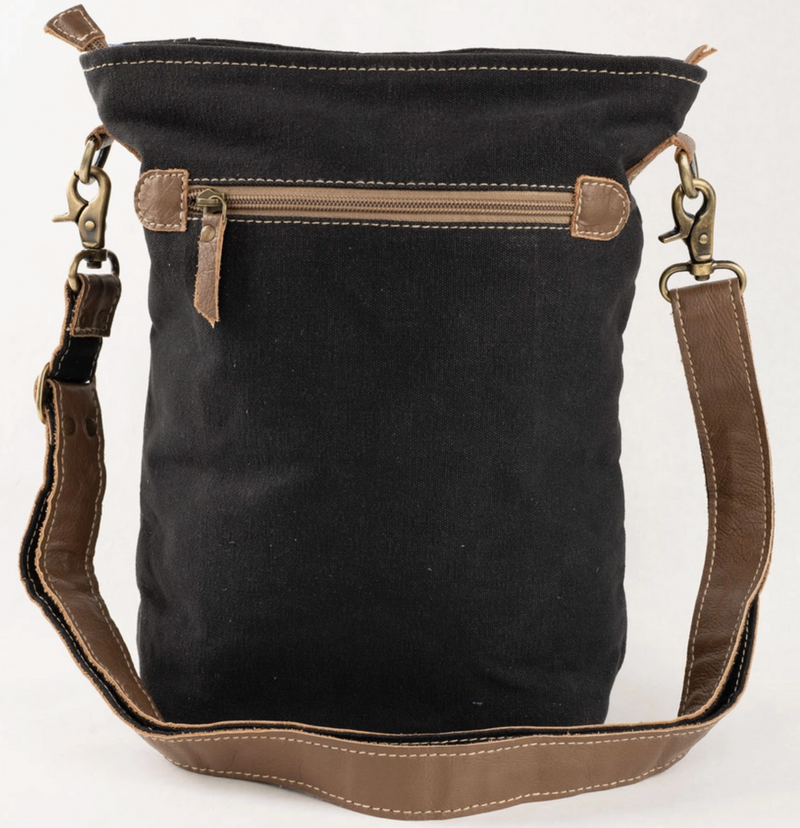 Black Raven Coffee Crossbody Bag
