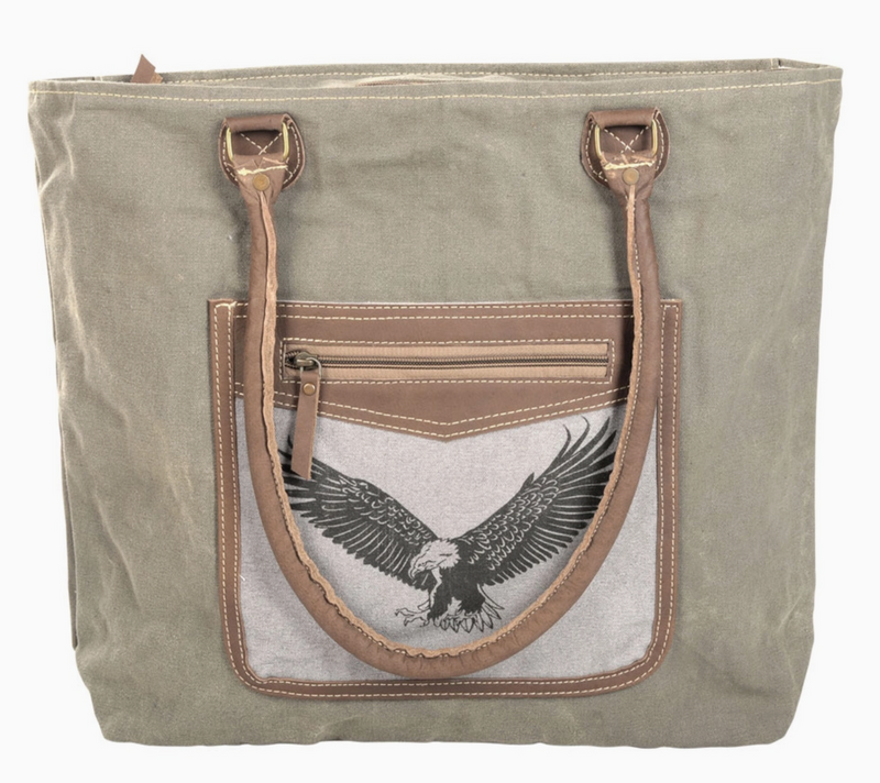 Eagle Canvas Tote
