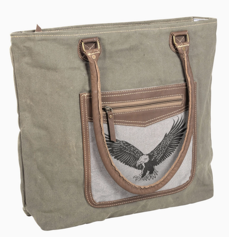 Eagle Canvas Tote