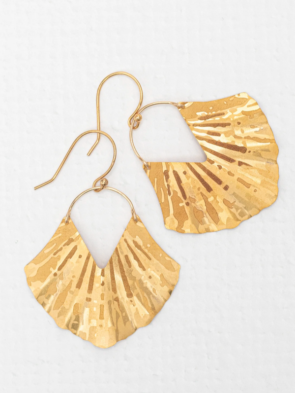 Gold Ariel Earring