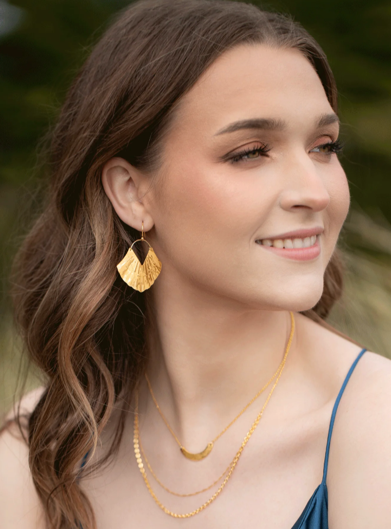 Gold Ariel Earring