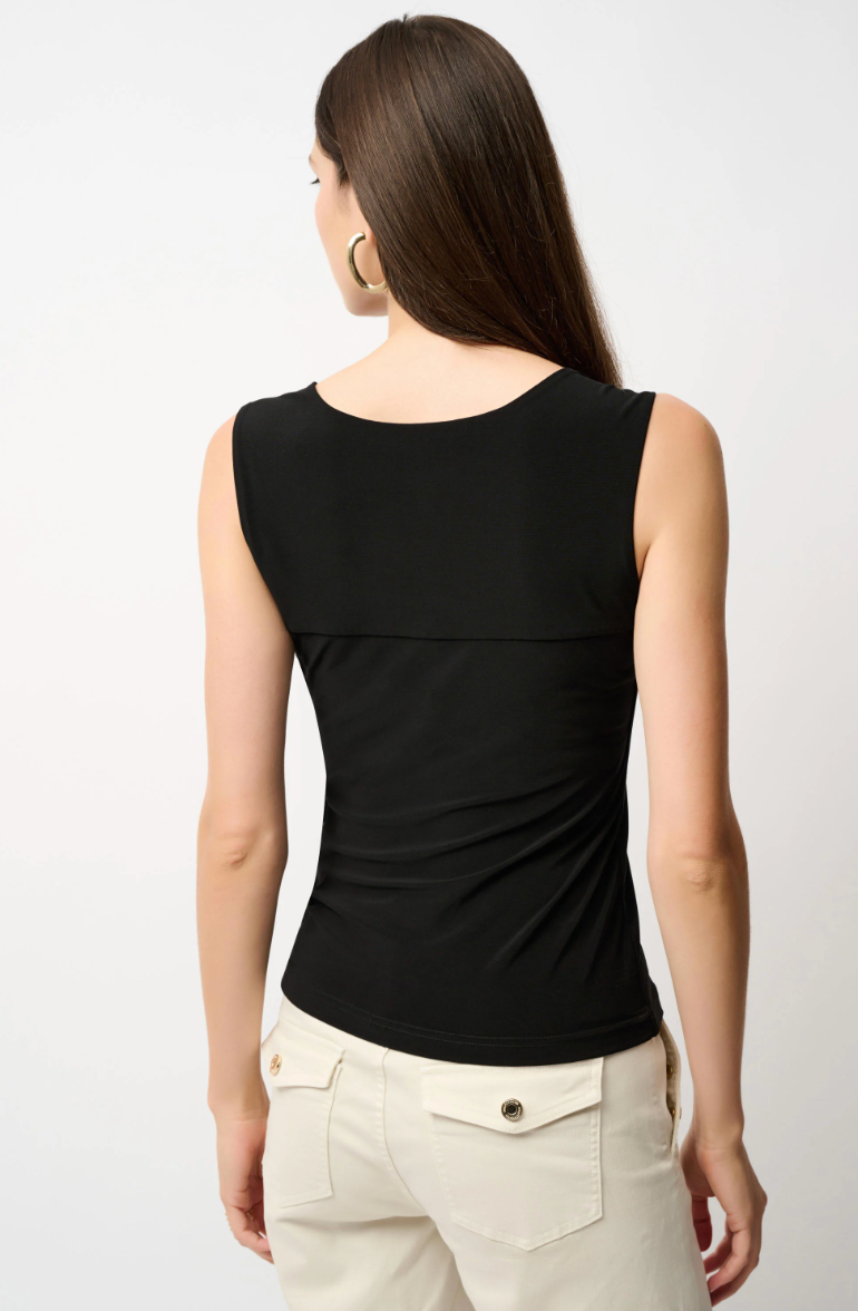 Classic Black Square Neck Cami