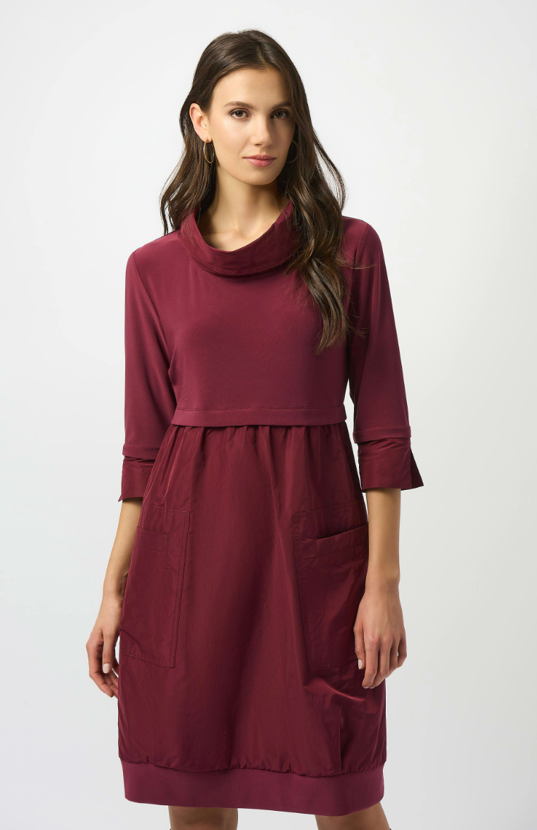 Merlot Cocoon Dress