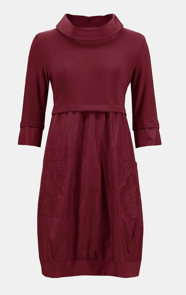 Merlot Cocoon Dress