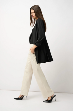 Black Long Blazer