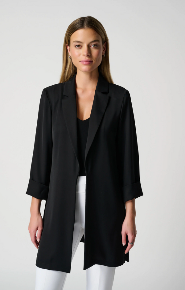 Black Long Blazer