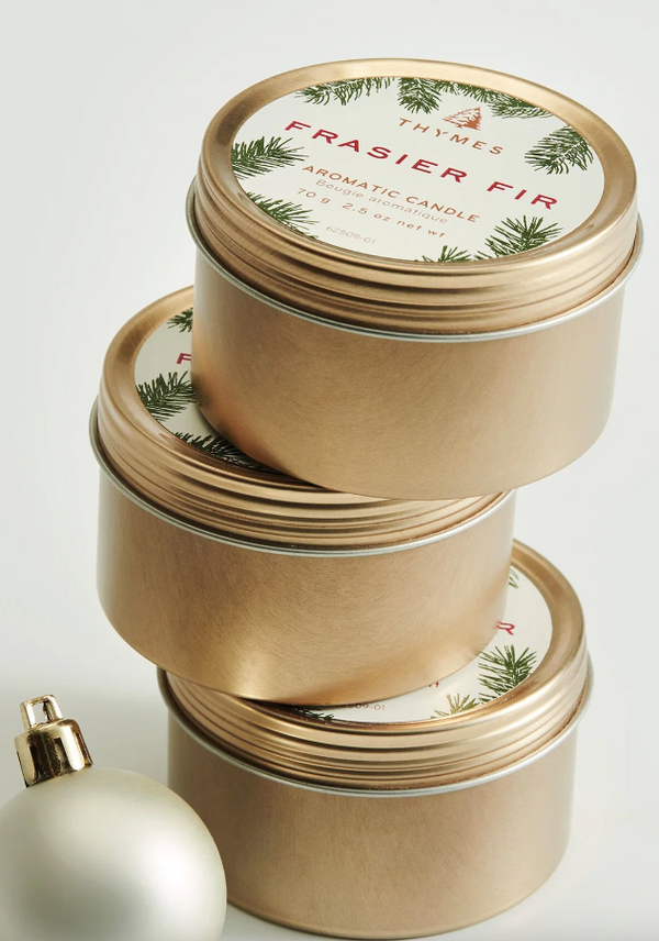 Frasier Fir Travel Tin Candle