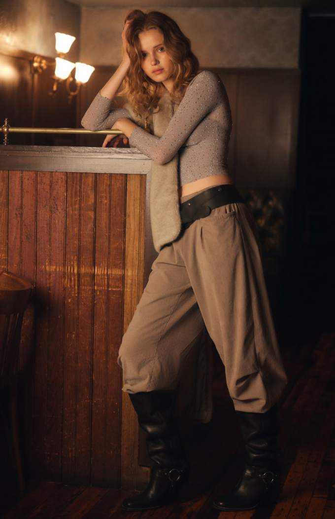 Fossil Dune Corduroy Pant
